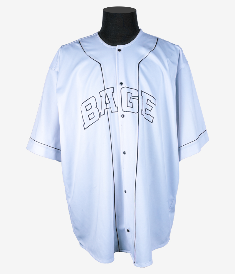 All White 2-Piece Bage Baseball